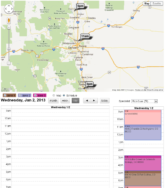 QuickBase Appointment Scheduler